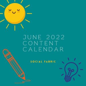June 2022 Free Content Calendar