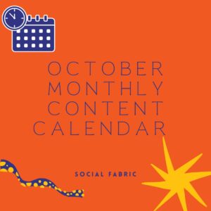 October Content Calendar